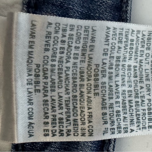 Signature Levi Strauss Sz 10‎ Long Mid Rise Straight Jeans Medium Wash - Picture 9 of 10